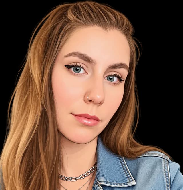 Retrato ilustrado de Marina